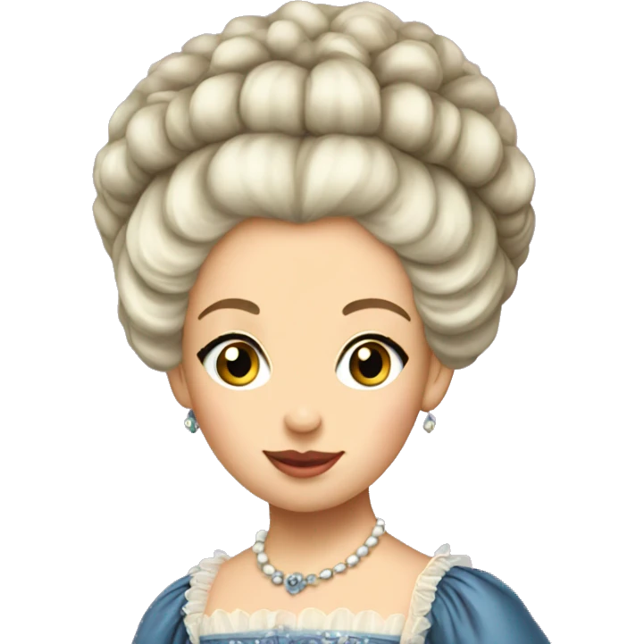 Young Marie Antoinette  emoji