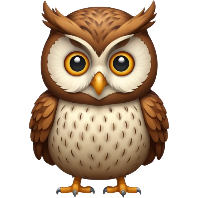 fat owl emoji