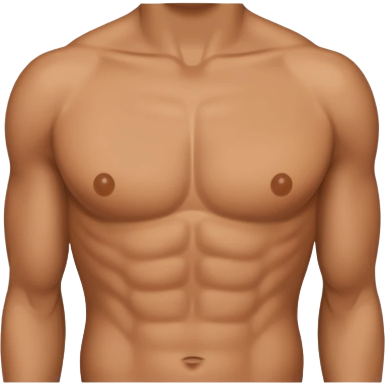Bare chest emoji