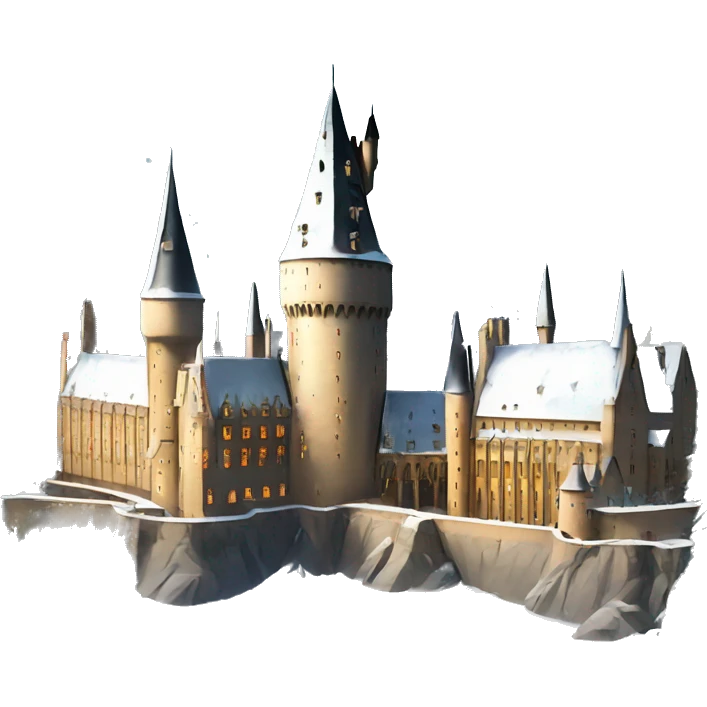Hogwarts in winter  emoji