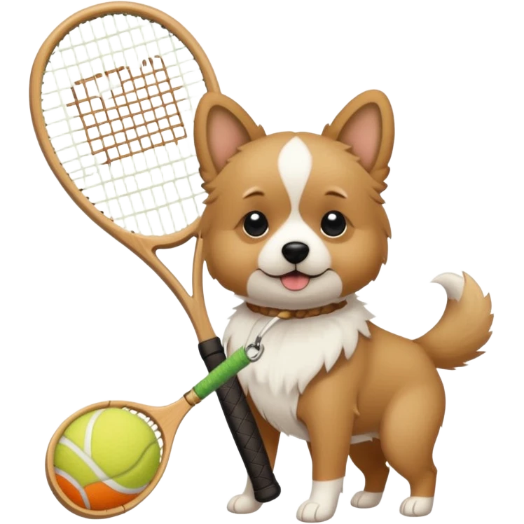 Tennis-Racket Animals emoji