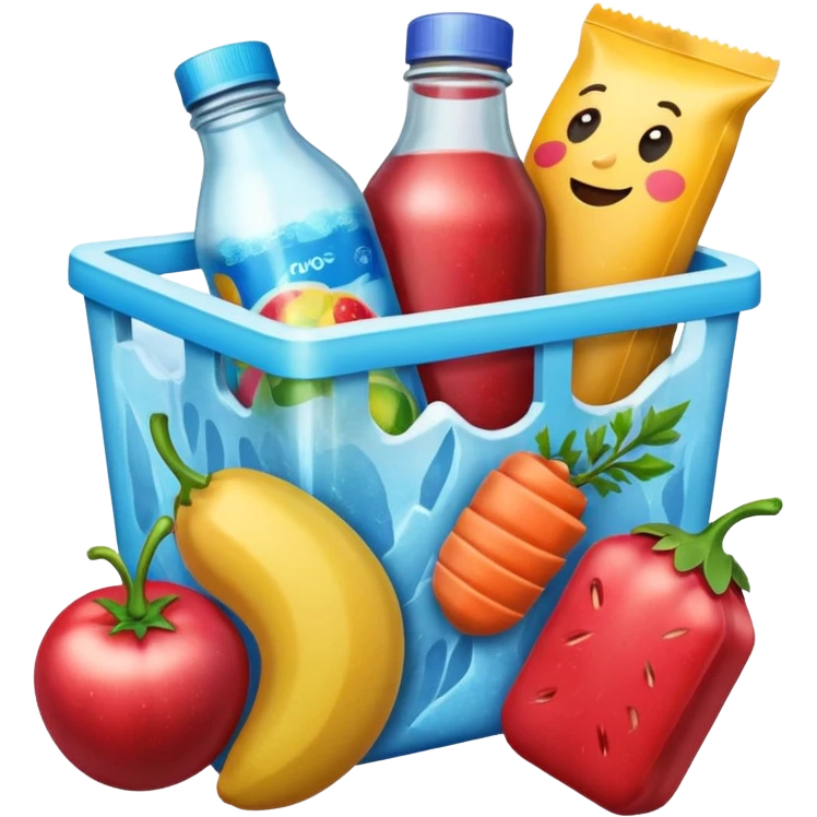 frozen grocery food emoji