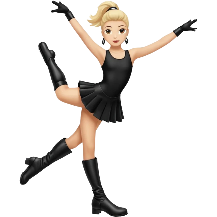 drill team dance boots emoji