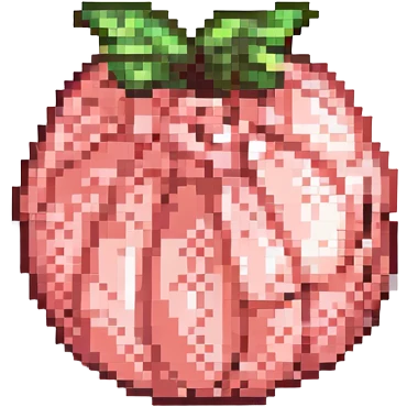 pixel art guava fruit, small size, clear shape, no background emoji
