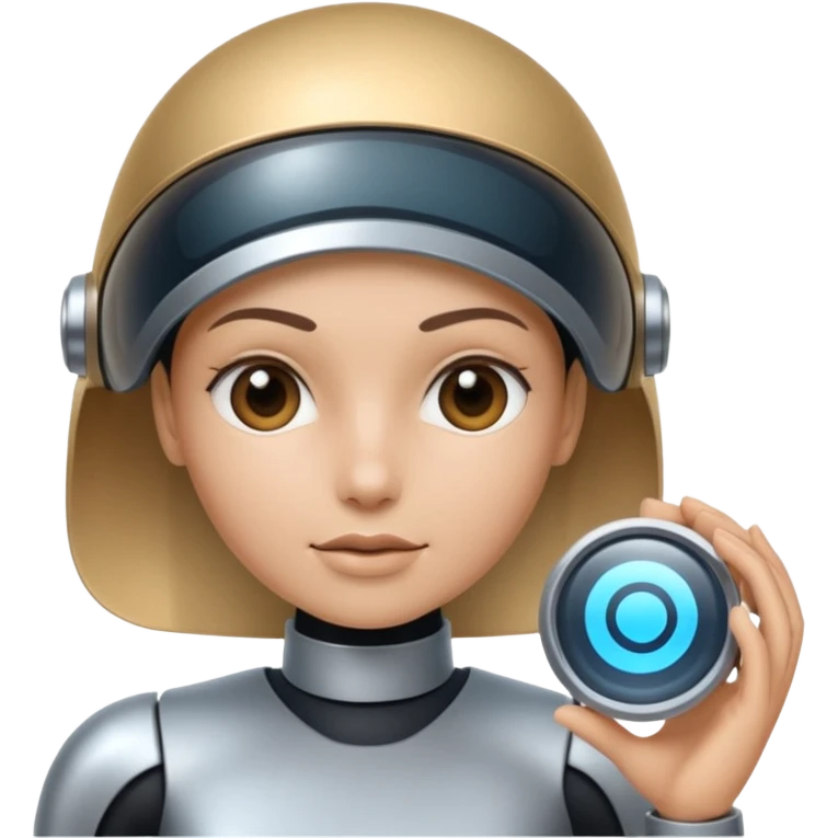 Create for me an image or emoji when an AI comes & changes the world of search engines. Emoji should be look like realistic. emoji