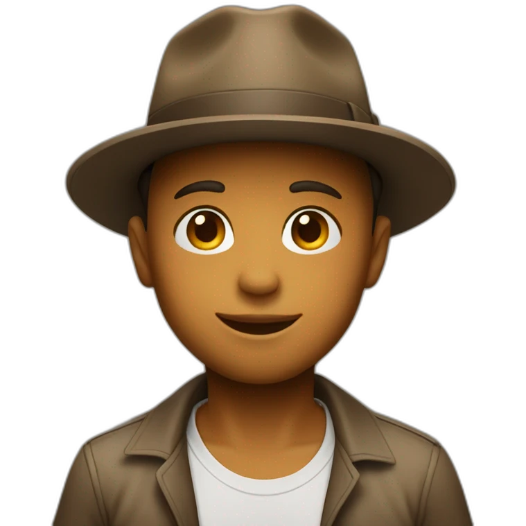 fedora kid emoji