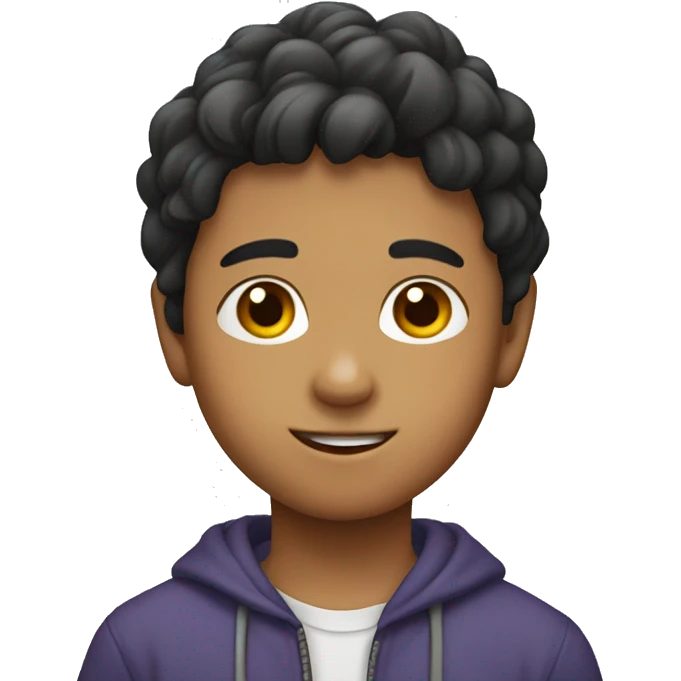 niño peinanose emoji