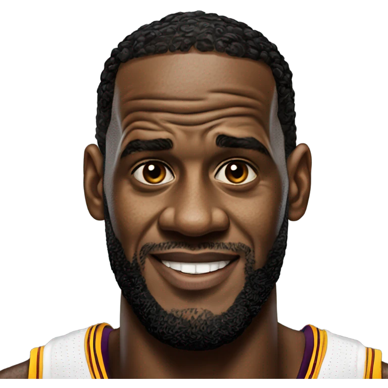 Lebron as god emoji