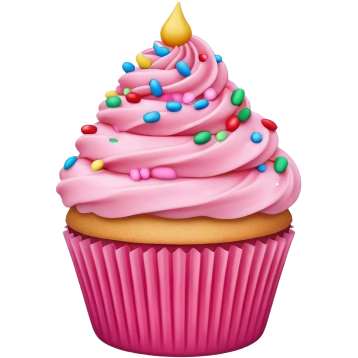 pink cupcake  emoji