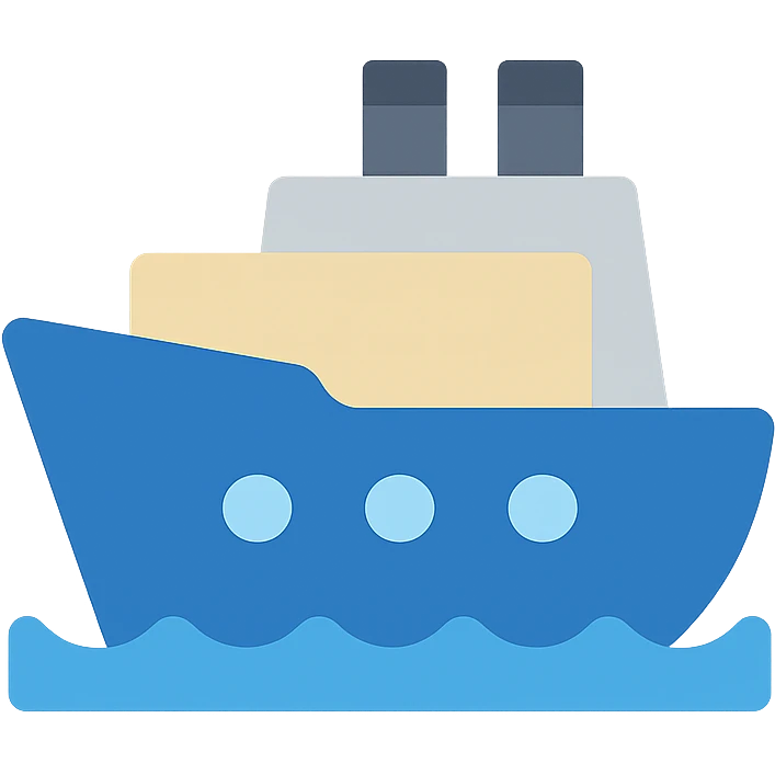 Ship emoji