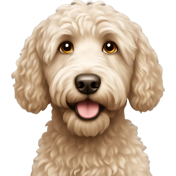 Labradoodle emoji