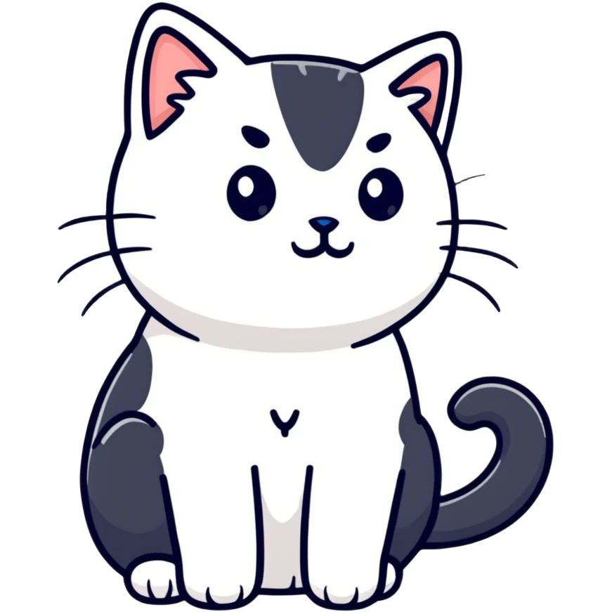 adorable fluffy cat emoji