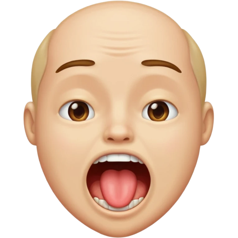 😧 drooling emoji