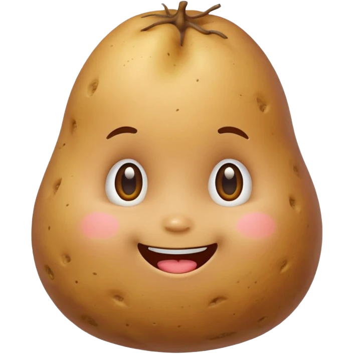 Patate kawaii emoji