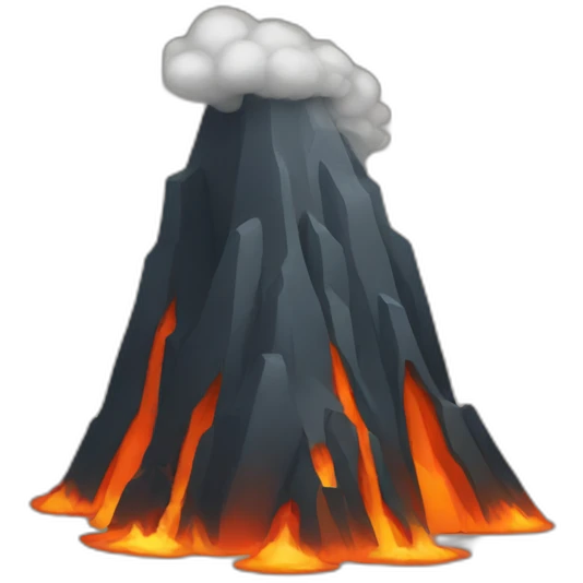Vulcano emoji