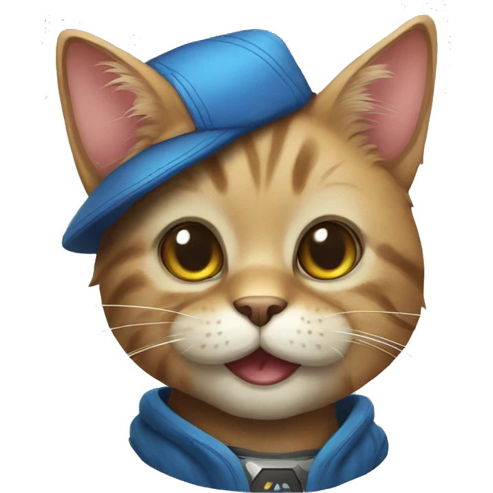 Gamer cat emoji