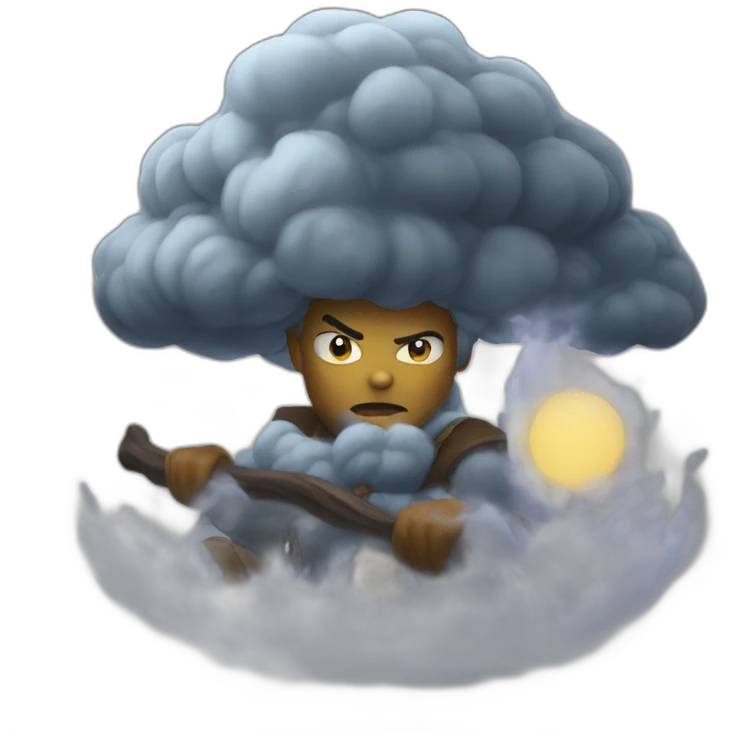 Storm emoji