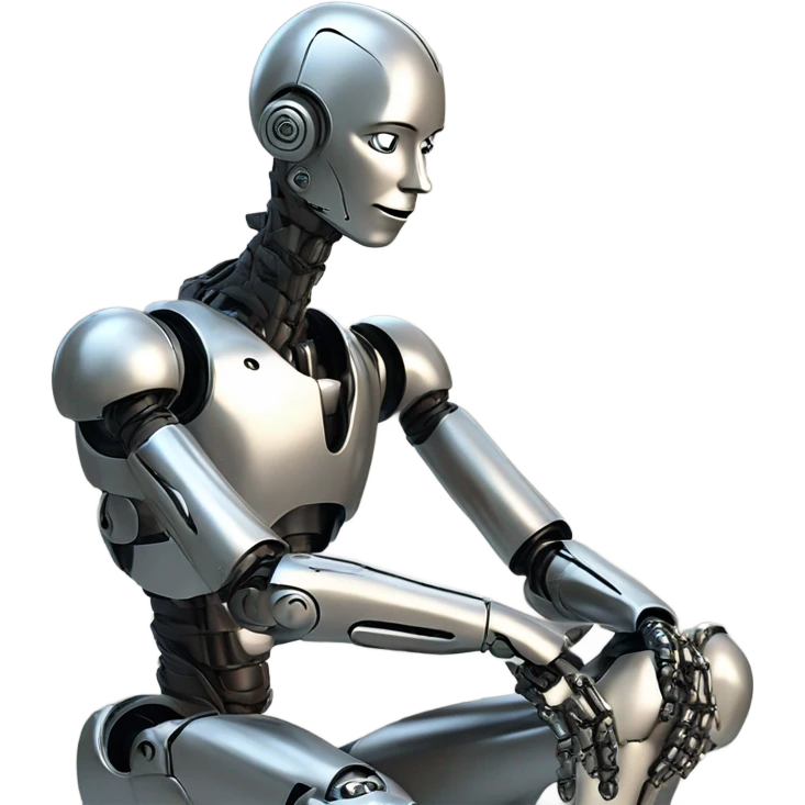 Robot thinking  emoji