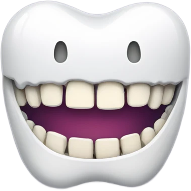 Teeth with braces emoji