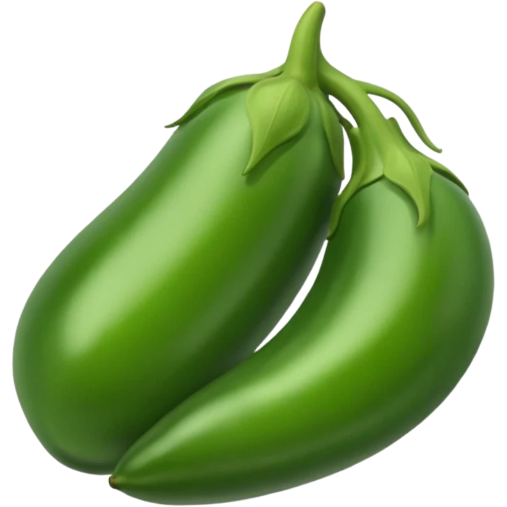 green brinjal emoji