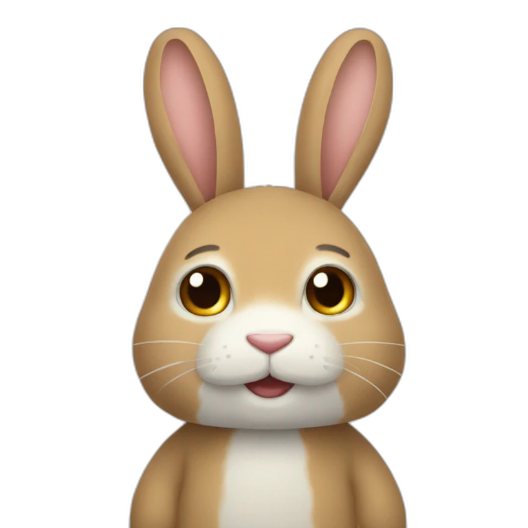 lapin doudou emoji