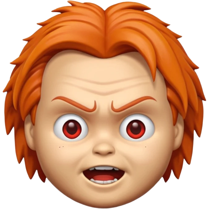 Un emojin de chuky emoji