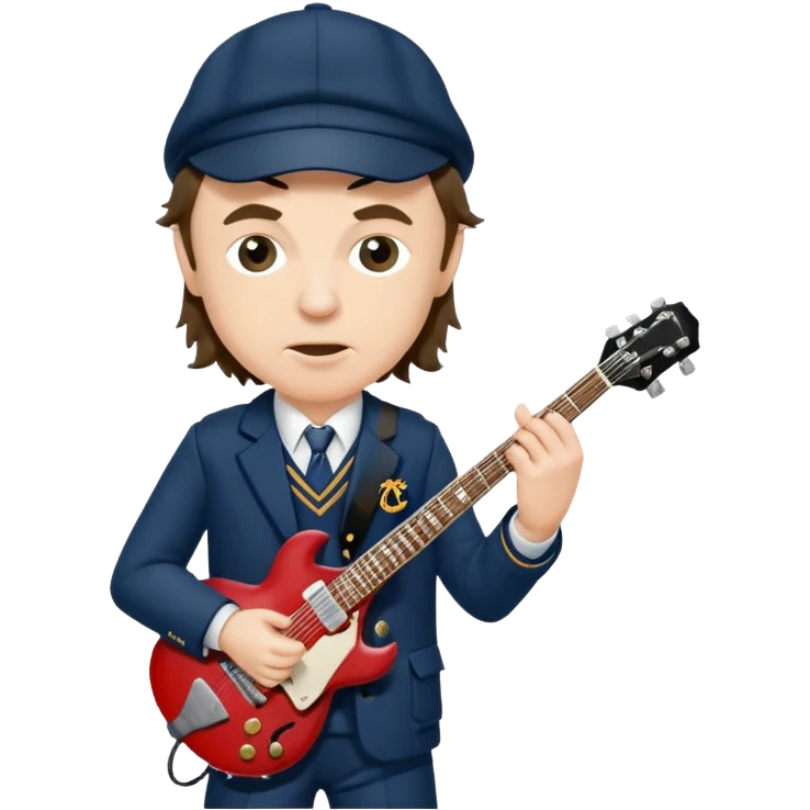 Angus Young, guitarrista de AC/DC emoji