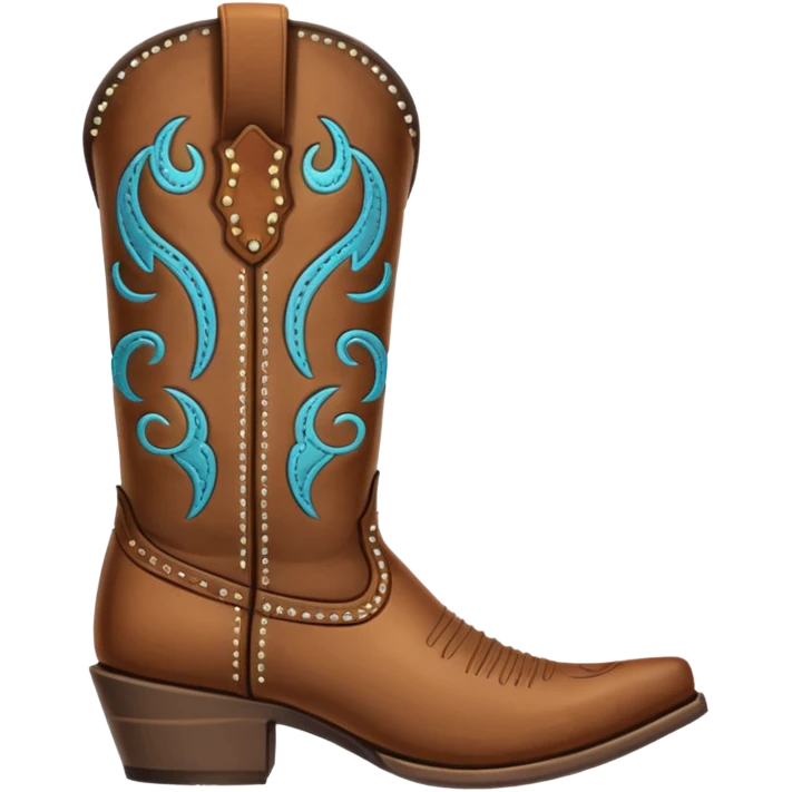 Cowboy boot emoji