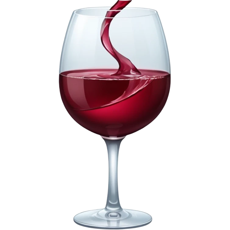 a glass of wine emoji