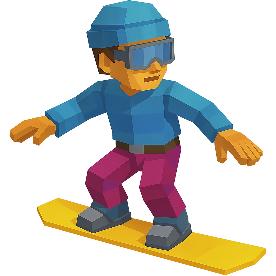 snowboarder  emoji
