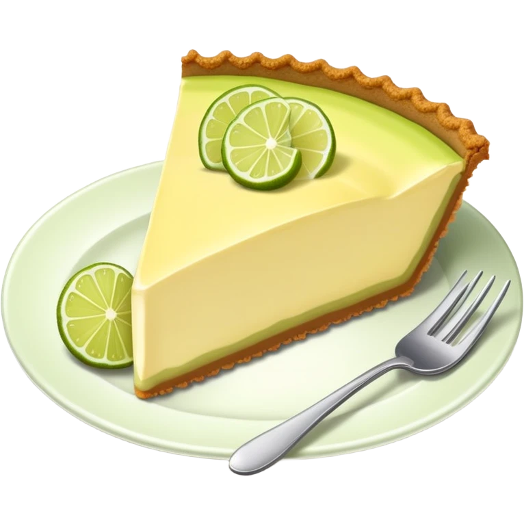 Florida key lime pie emoji