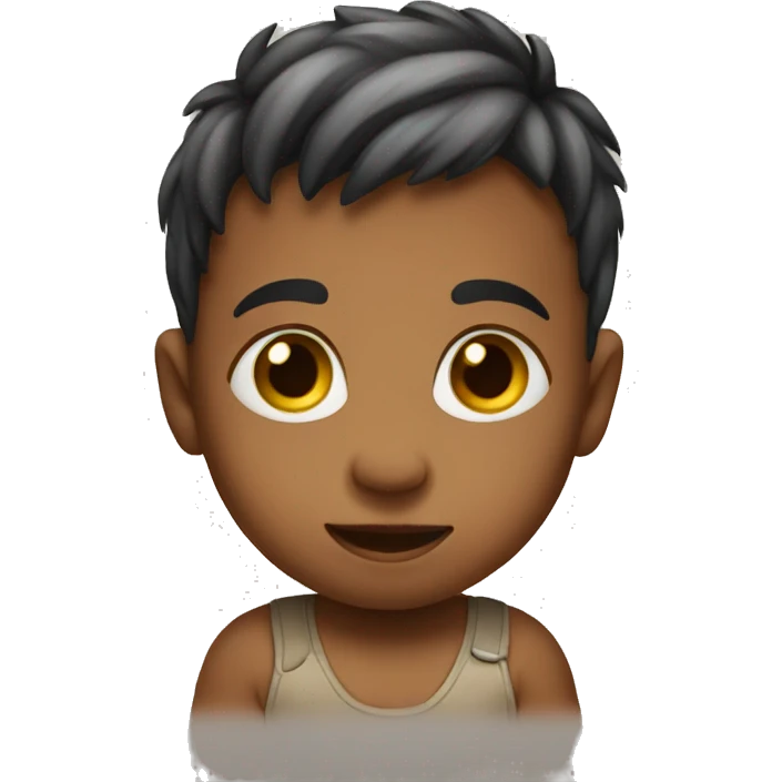 Baby standing emoji
