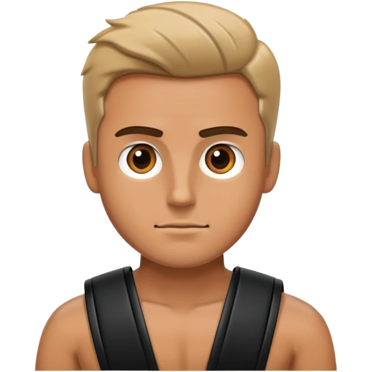 man using belt  emoji
