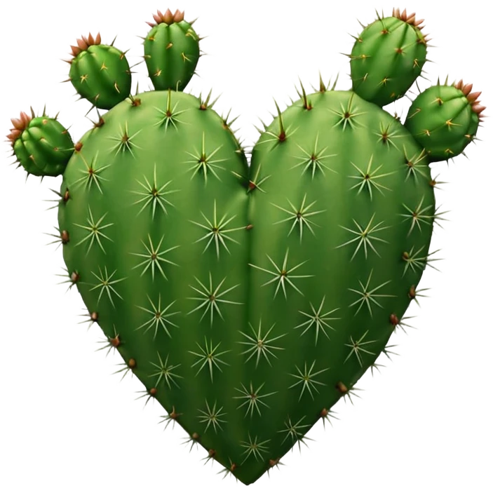 Cactus heart 1:1 emoji