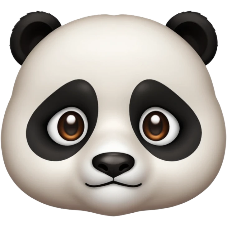 Can you create a panda crying emoji for me 🐼 this panda with.. crying, 🥺 with these eyes,  🥹 and these, 😏 and this emoji