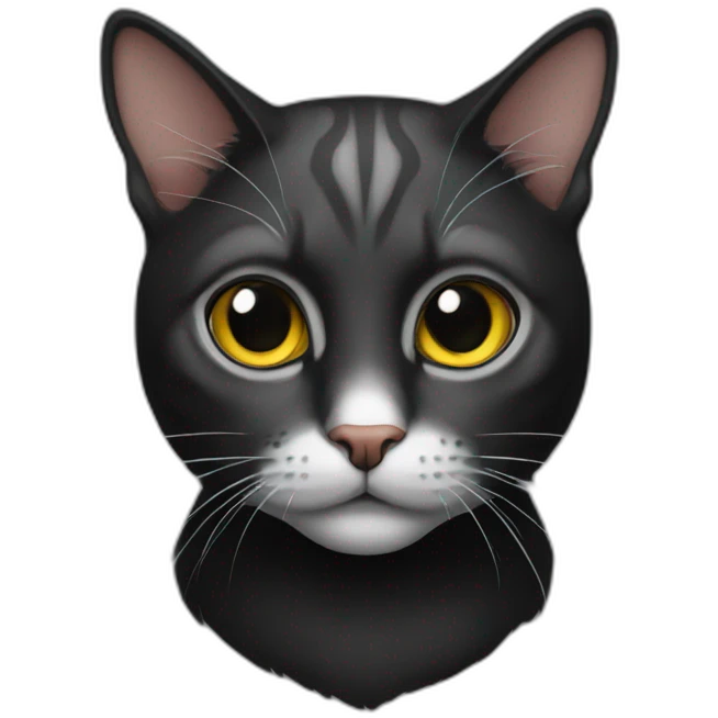 cat black emoji