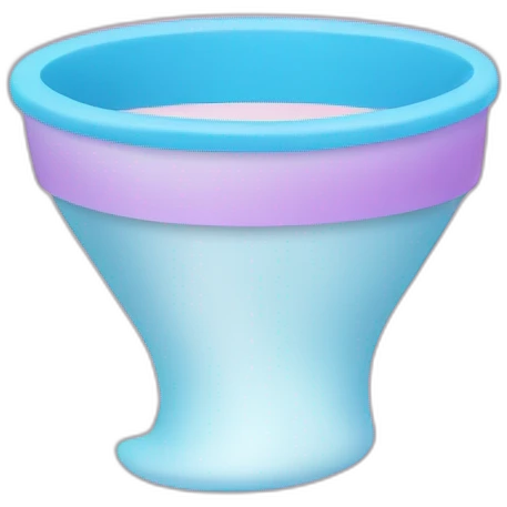 Menstruation cup emoji