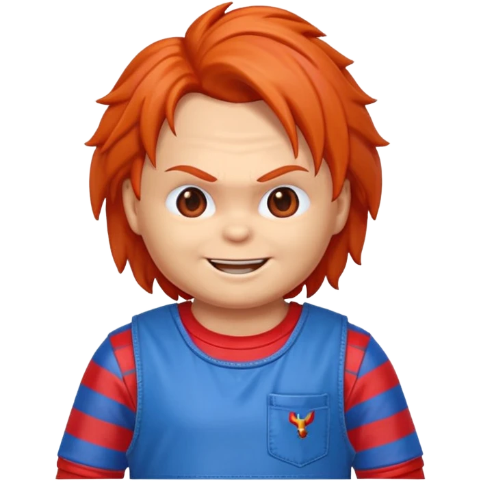 Un emojin de chuky emoji