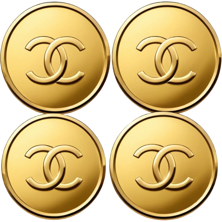 3 chanel coins emoji