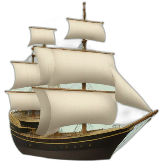big ship on small lake emoji