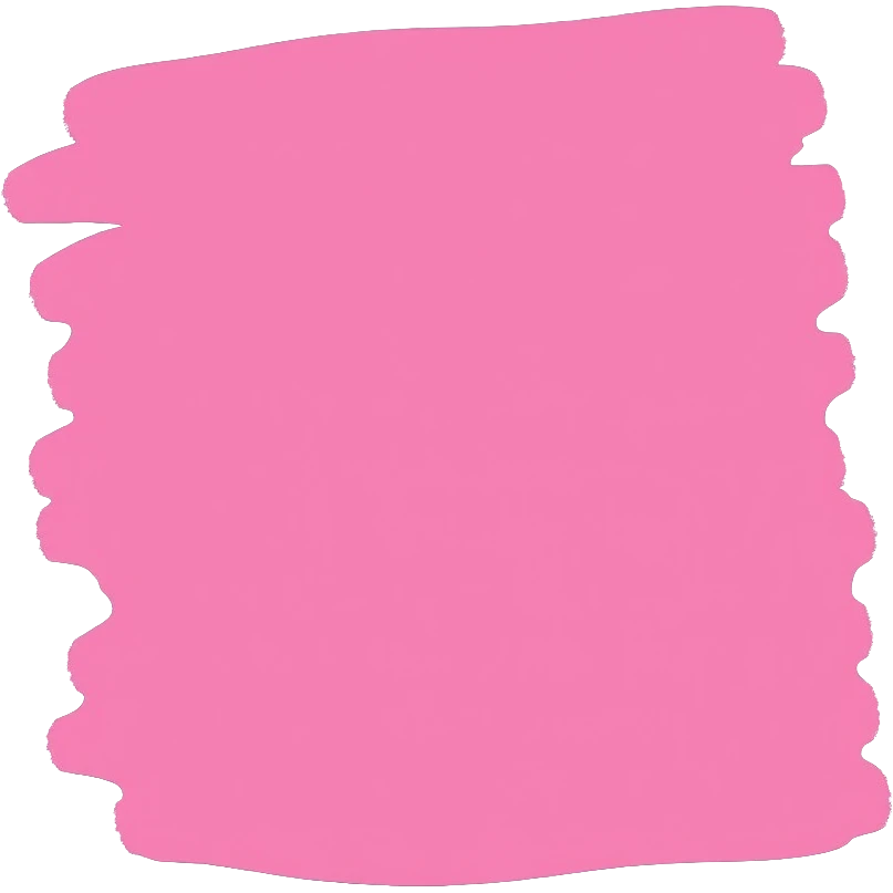 Pink color swatch emoji
