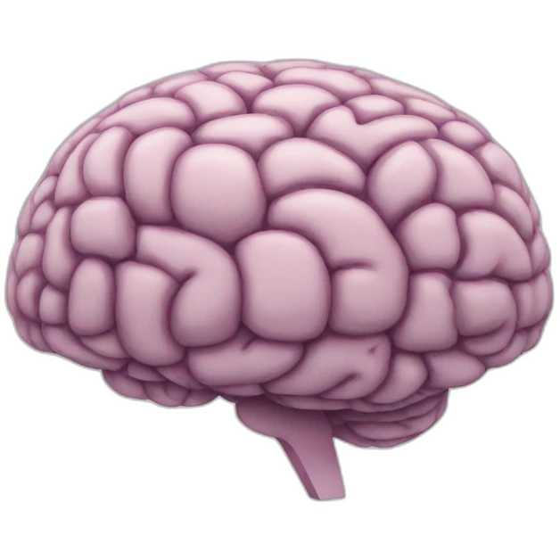 the brain emoji