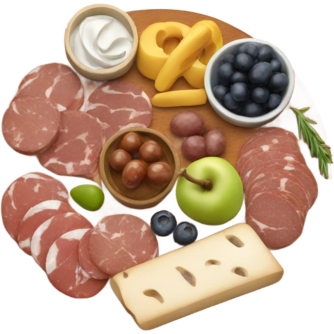 Charcuterie board  emoji
