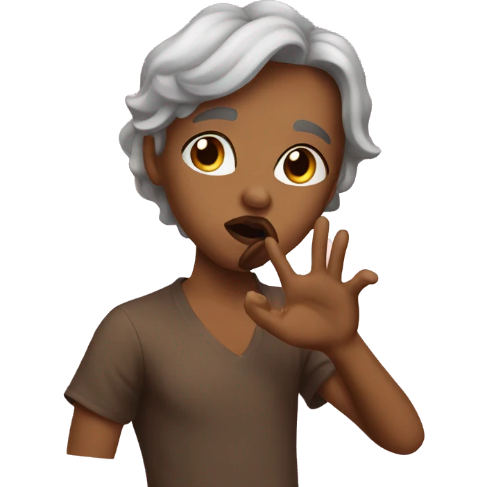 blowing kisses emoji