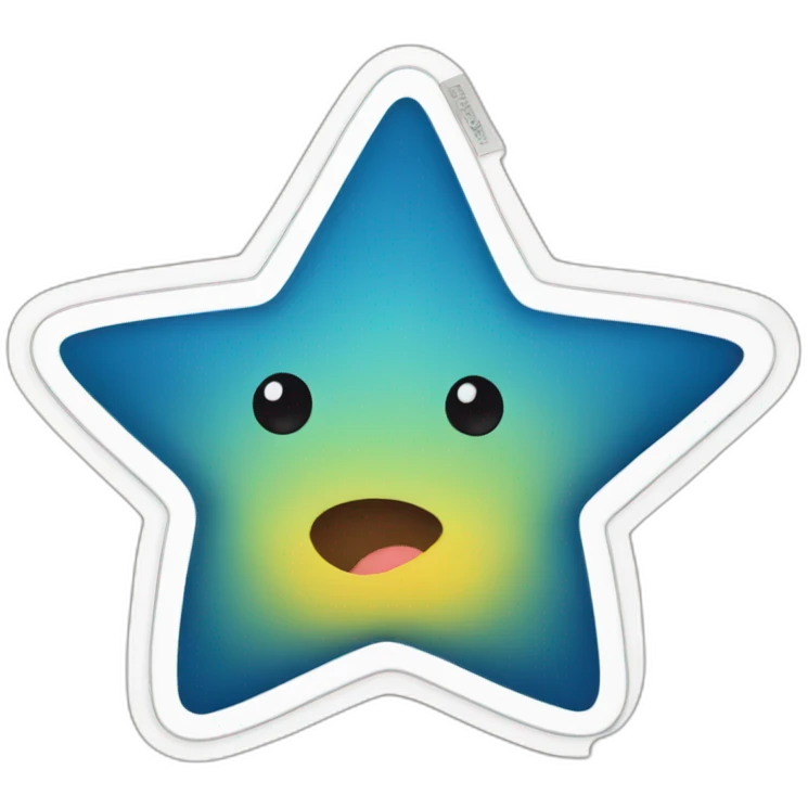 Star sticker emoji