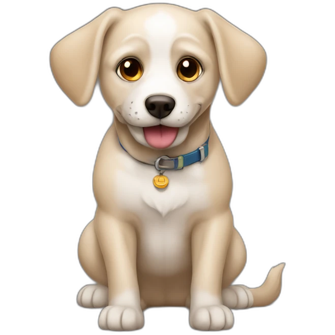 Perro loco emoji