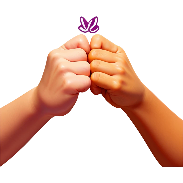 pinky promise emoji