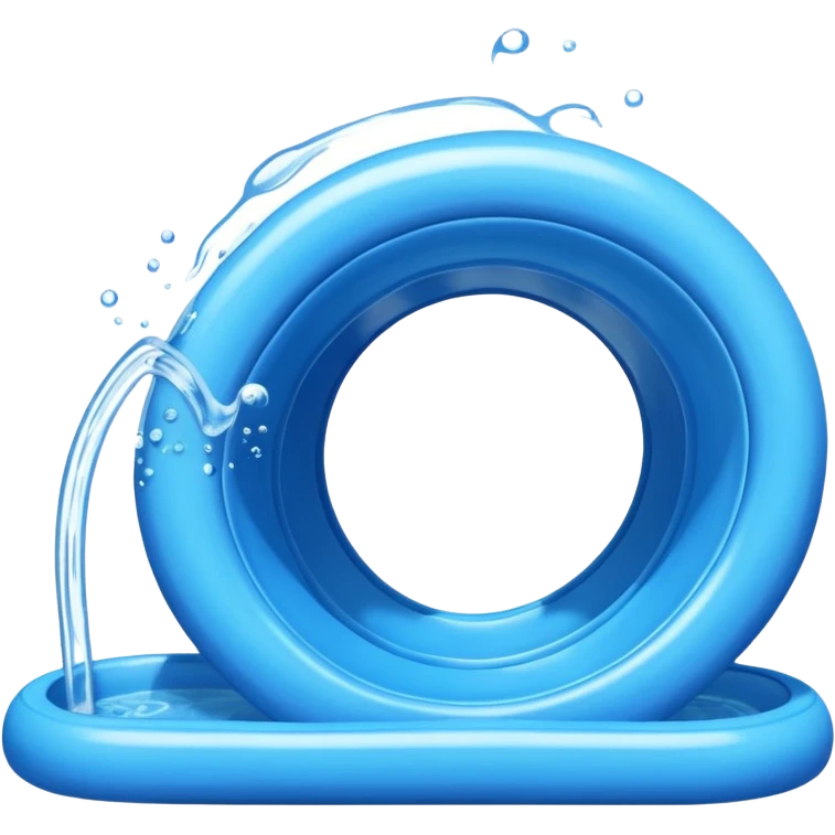 Water slide emoji