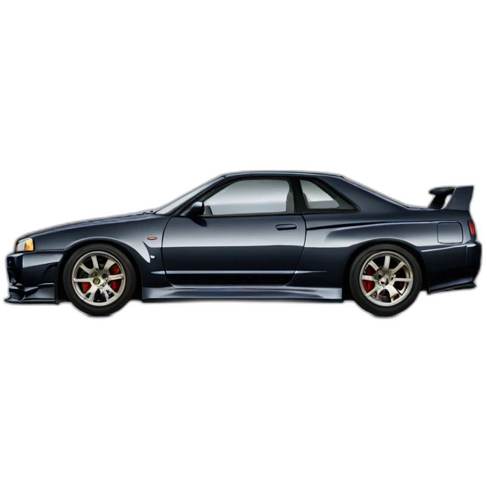 nissan skyline gtr34 emoji