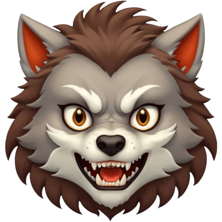 Female Werewolf emoji